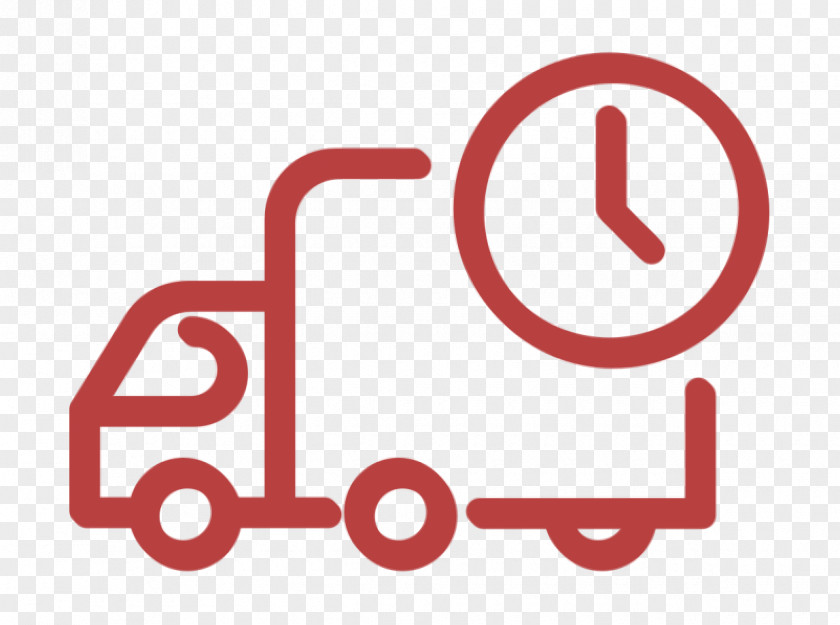 Delivery Delay Icon Truck Transport PNG