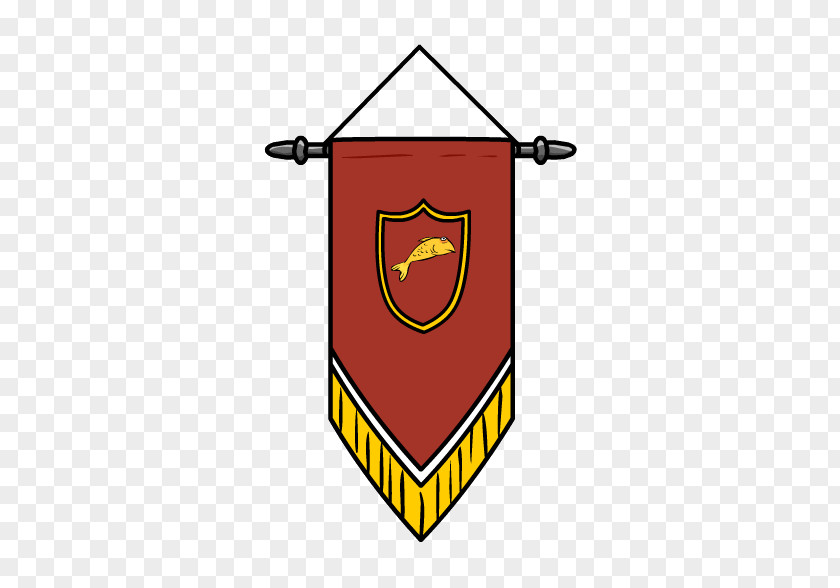 Medieval Middle Ages Banner Flag Pennon Clip Art PNG