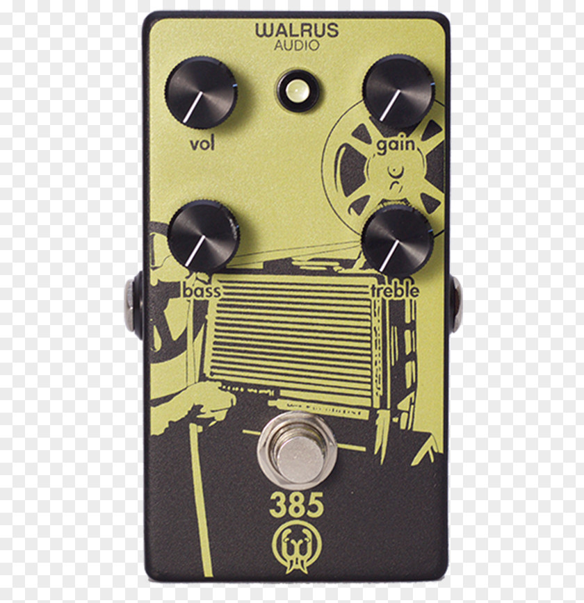 Musical Instruments Effects Processors & Pedals Distortion Tremolo Walrus Audio Overdrive PNG