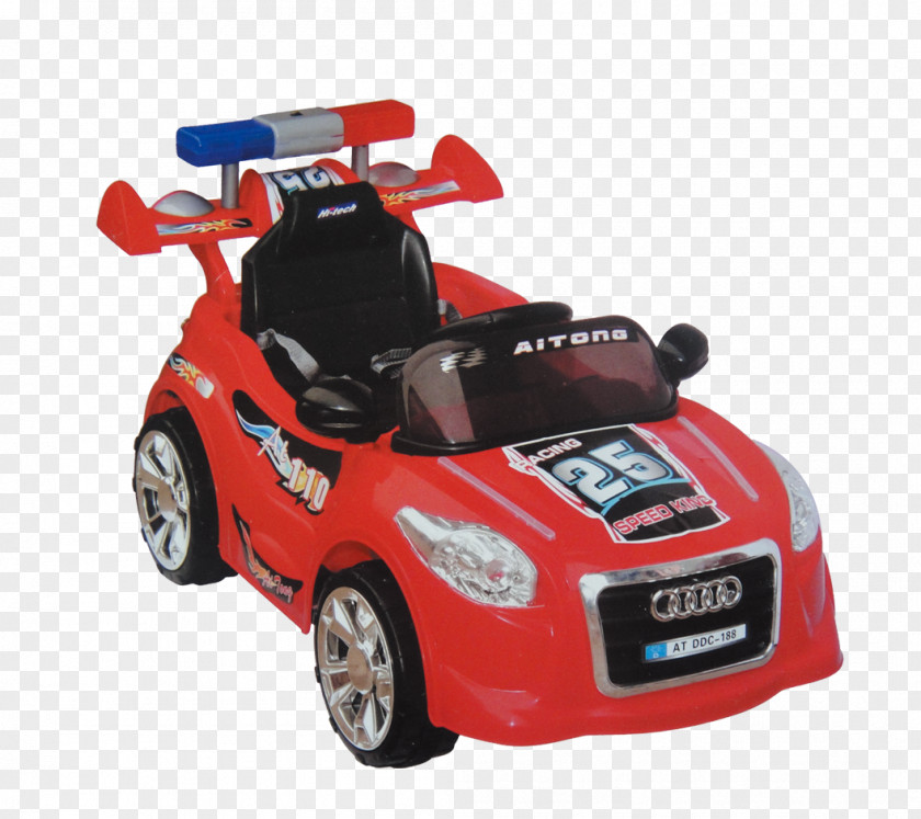 Red Police Car Model Toy PNG