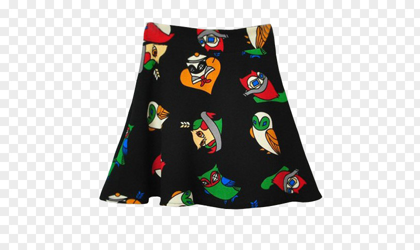 Skirt Cartoon Sleeve Textile Shorts PNG