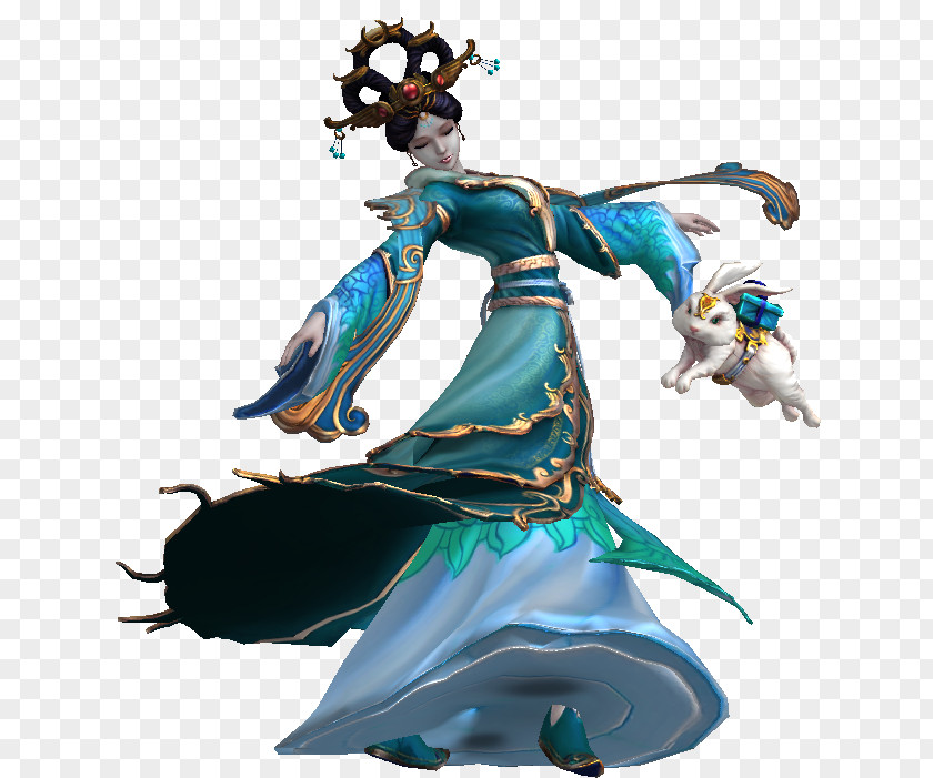 Smite Ao Guang Chang'e Art PNG