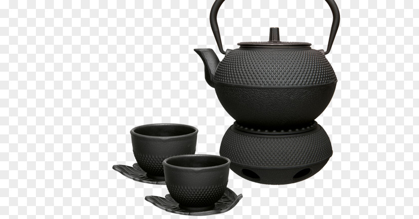 Cat Teapot Cast Iron Cookware Coffee PNG
