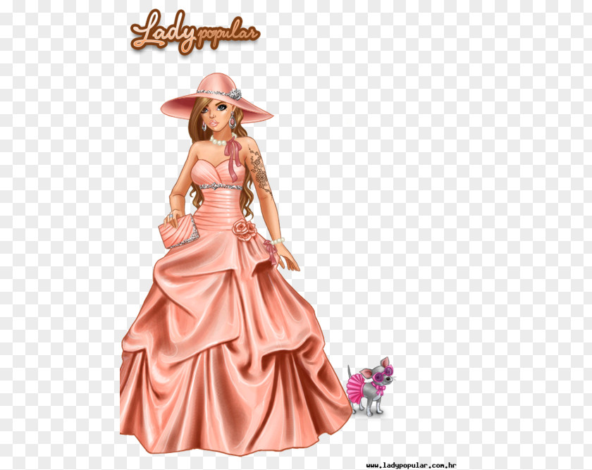 Dress Lady Popular Drawing Fashion Image PNG