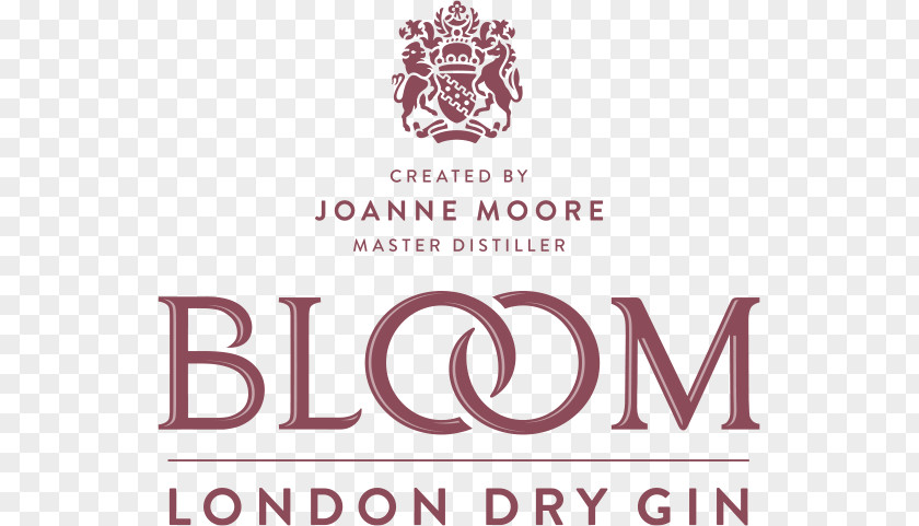 Bloom Gin London Dry Logo Gordon's Brand PNG