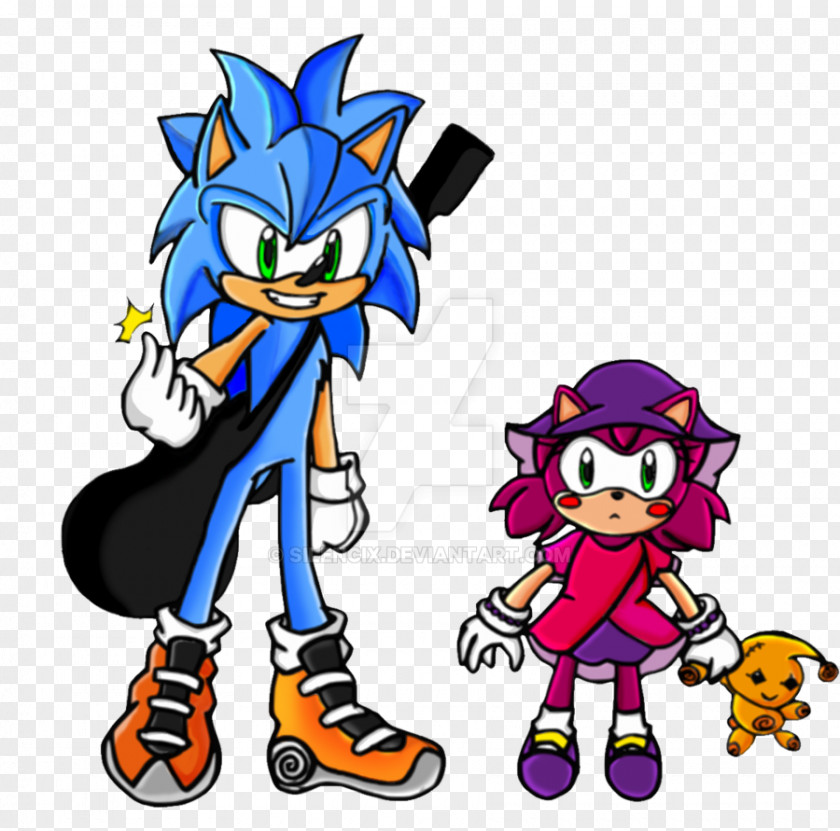 Child Amy Rose Sonic The Hedgehog Family Art PNG