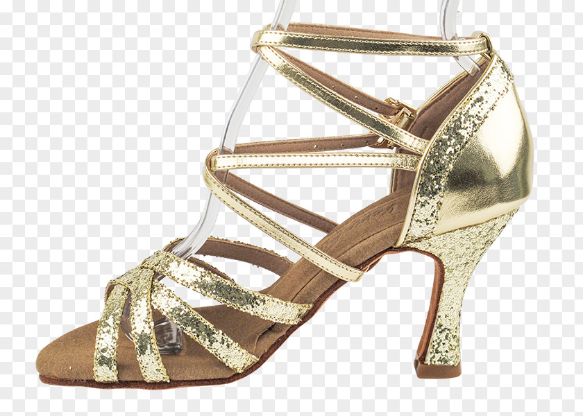 Dancing Shoes Sandal Beige Shoe Metal Pump PNG