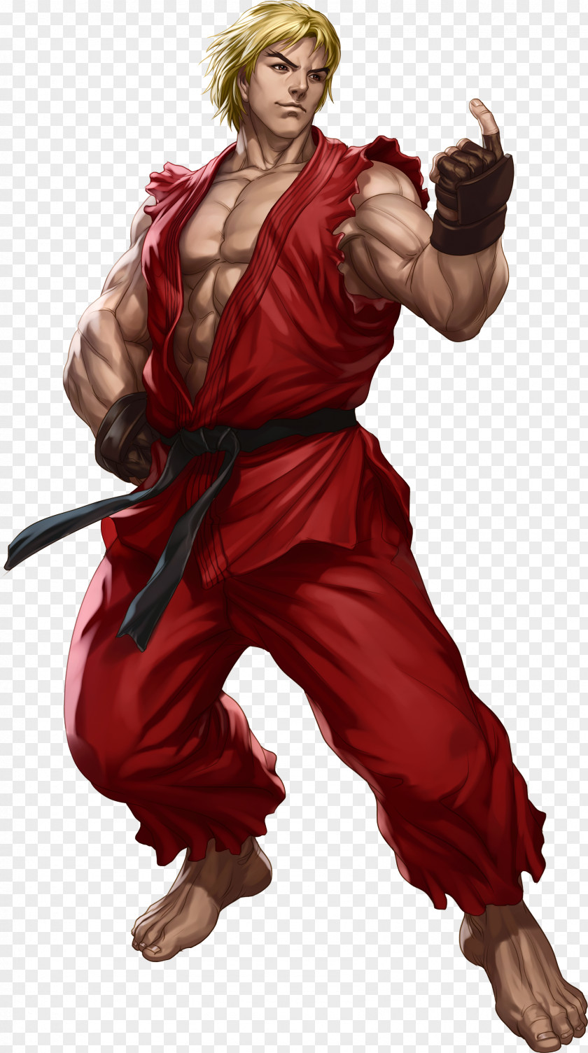 Ken Street Fighter III: 3rd Strike Masters Ryu T-shirt PNG