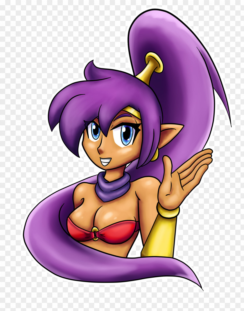 Shantae Art Shantae: Risky's Revenge Half-Genie Hero WayForward Technologies Clip Game PNG