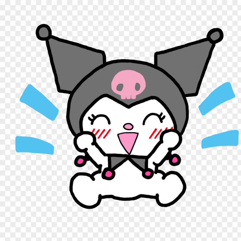 STICKERS Kuromi My Melody LINE Sticker PNG