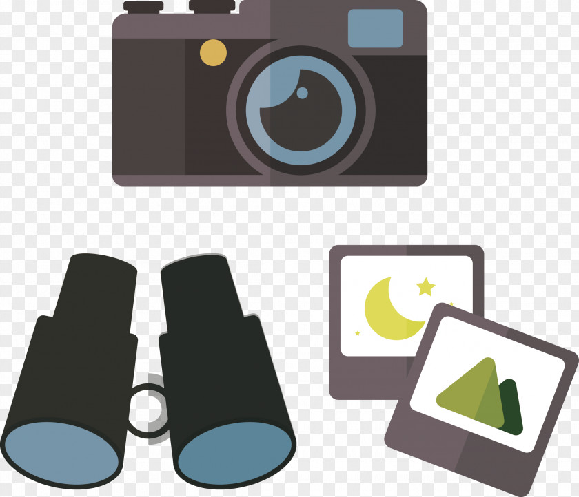 Telescope Camera Photo Material Flashcard PNG