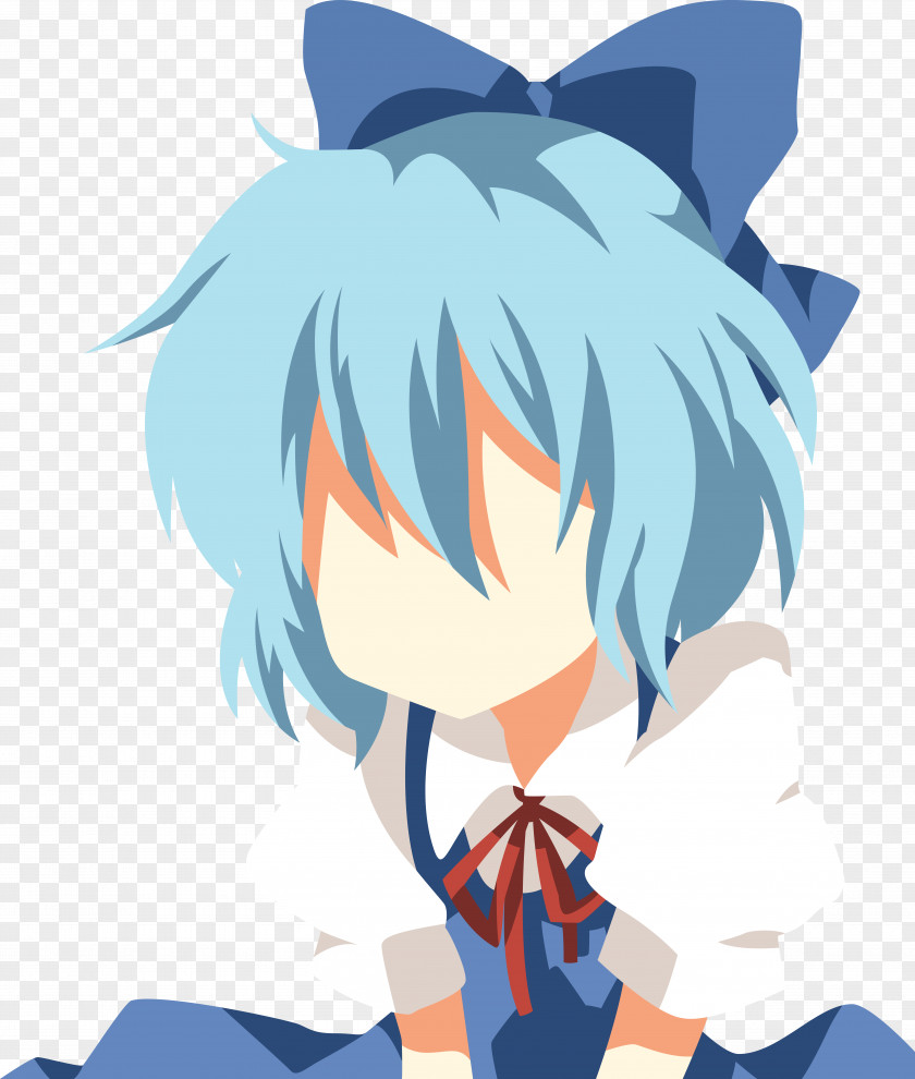 Animation Cirno YouTube Touhou Project Fan Art PNG