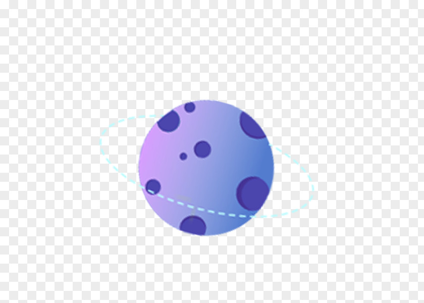Blue Cartoon Planet Drawing PNG