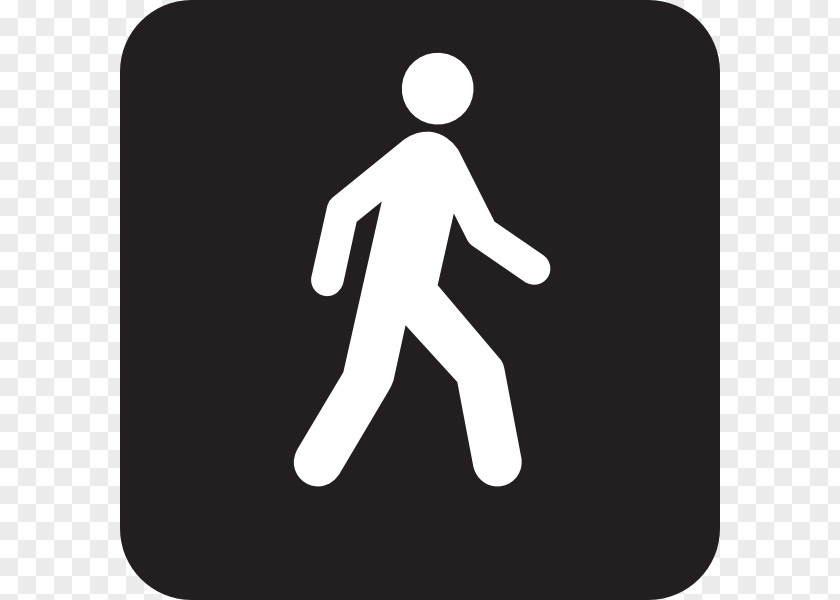 Free Cliparts Walking Pedestrian Crossing Clip Art PNG