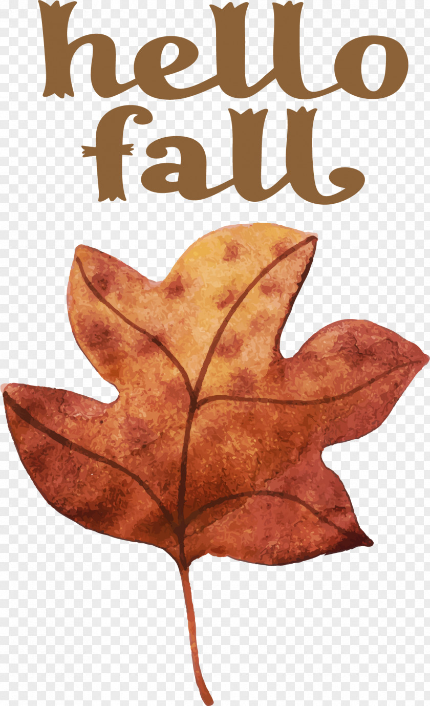 Hello Fall Fall Autumn PNG