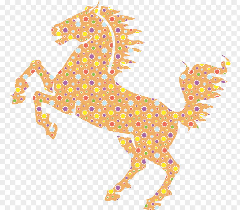 Mustang Stallion Clip Art PNG