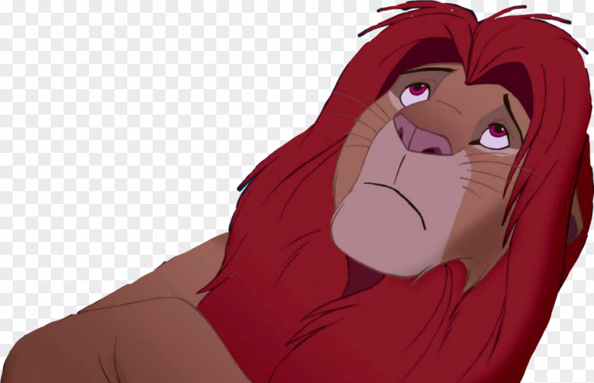 Sad Lion Simba Sadness DeviantArt PNG