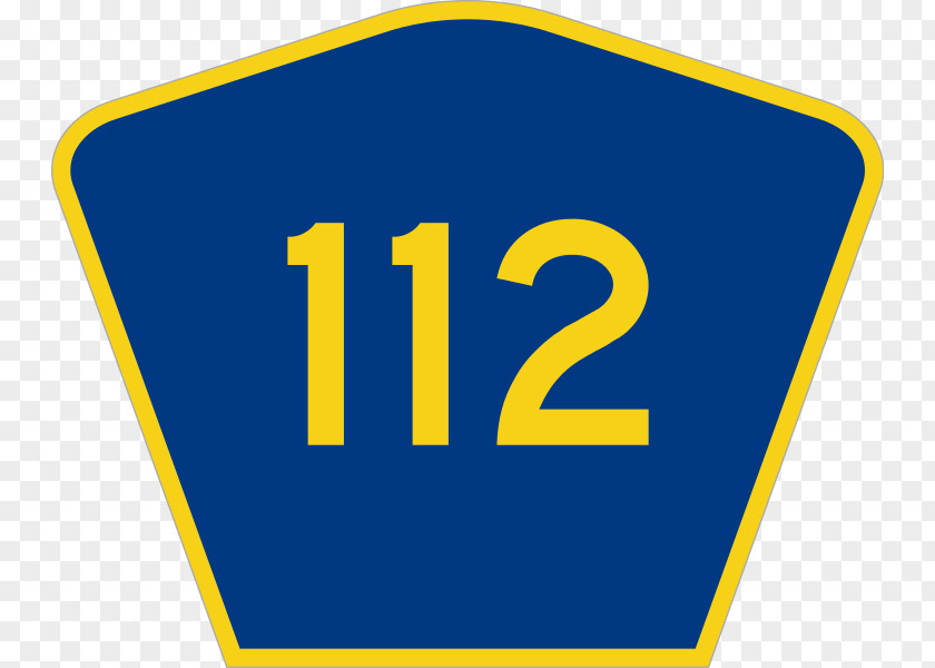 112 U.S. Route 66 US County Highway Interstate System Shield PNG