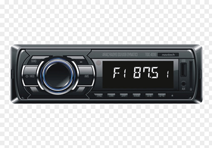 Car Vehicle Audio Automotive Head Unit Radio FM Broadcasting PNG