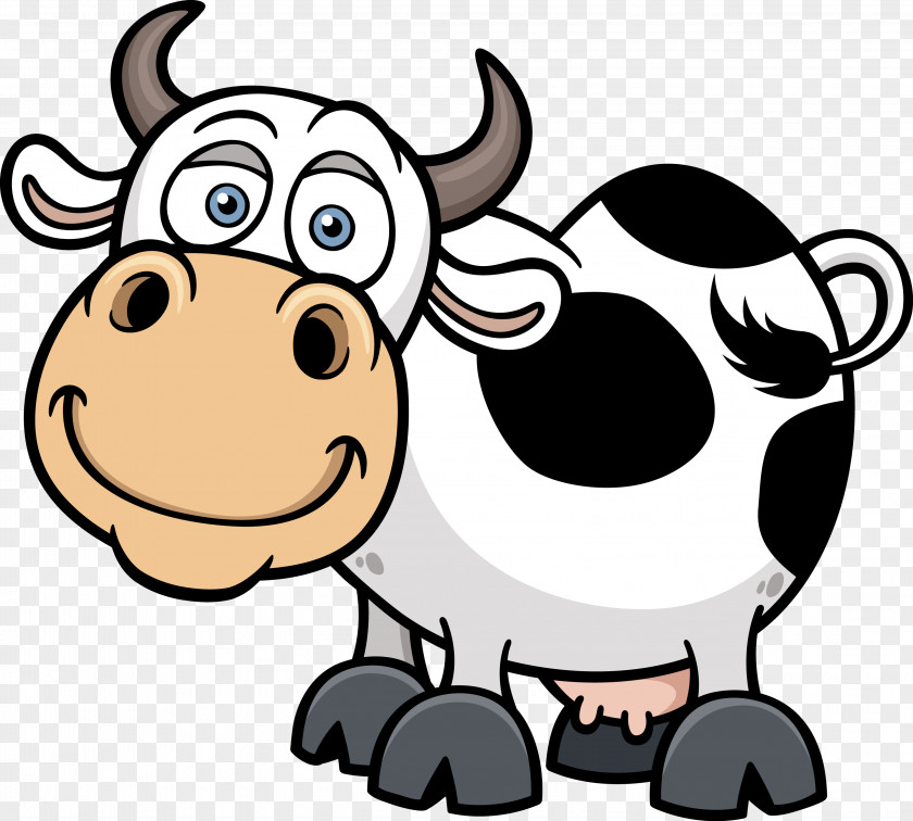 Cow Cattle Cartoon Royalty-free PNG