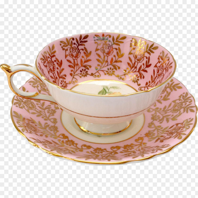 Cup Coffee Saucer Porcelain Plate PNG