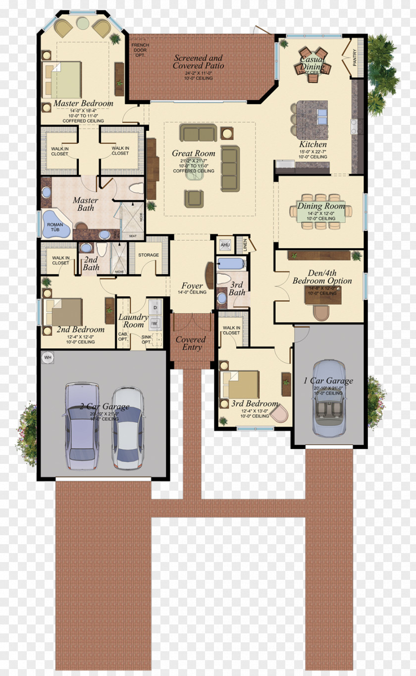 Design Floor Plan PNG