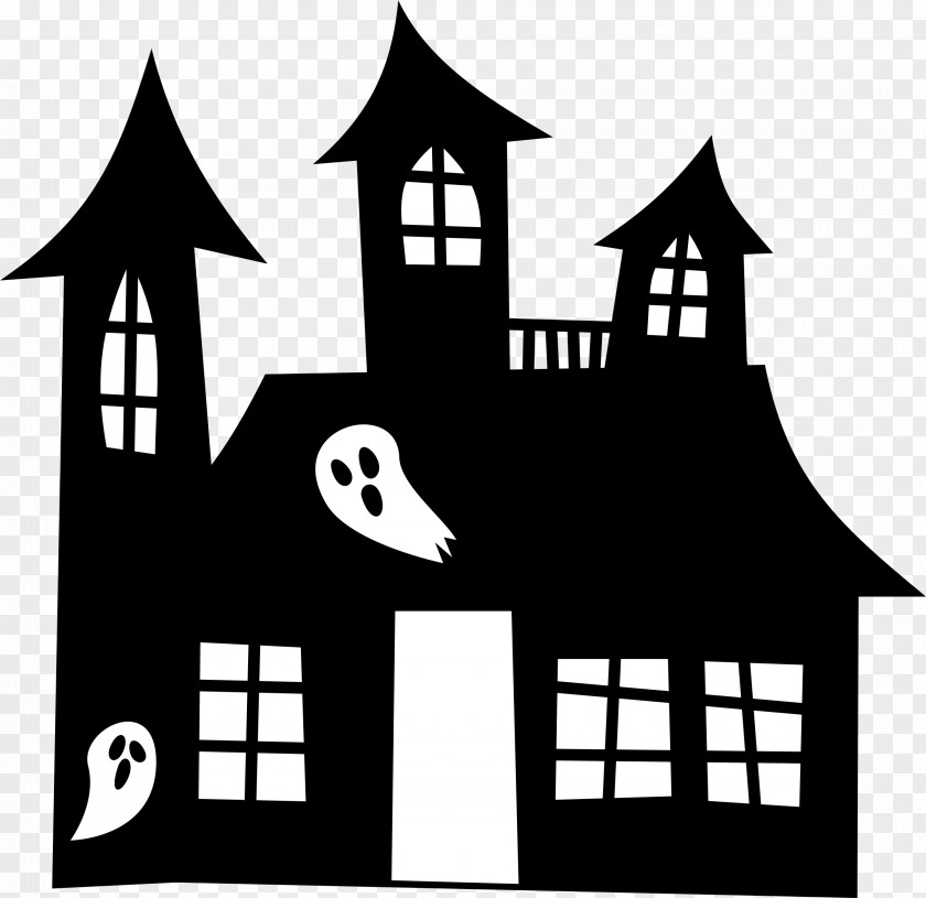 Haunted House Clip Art PNG