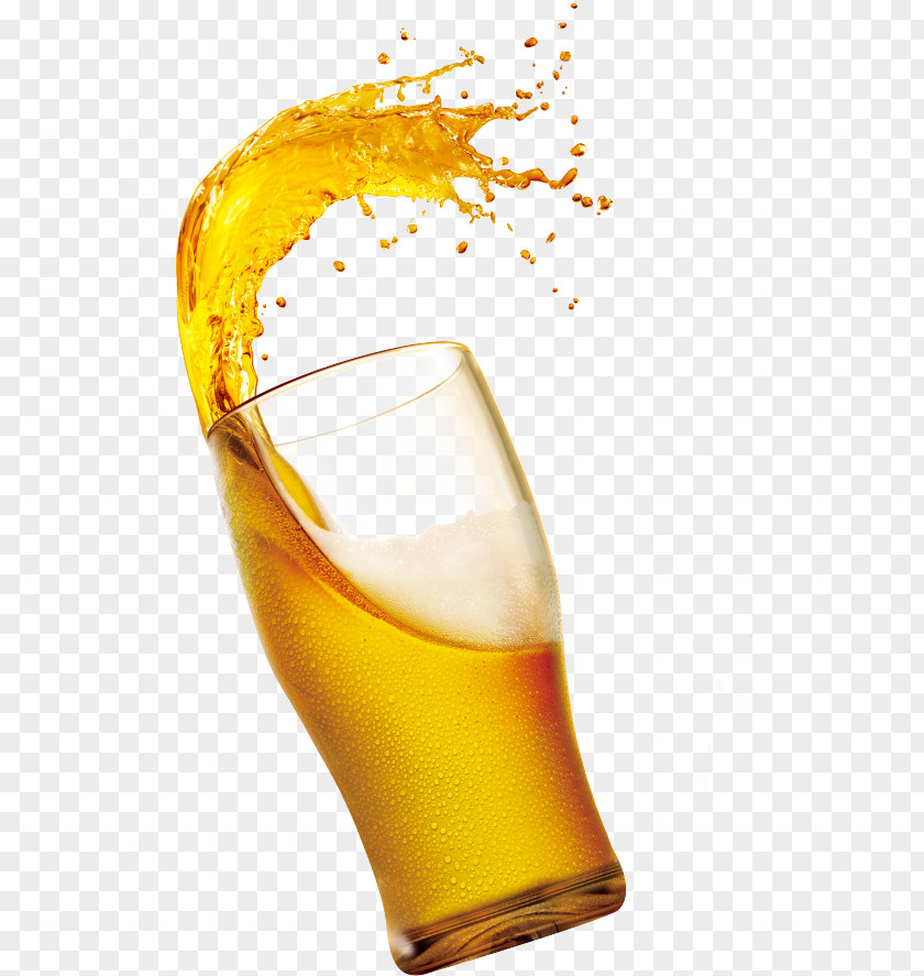Juice Splash Orange Beer Apple Drink PNG