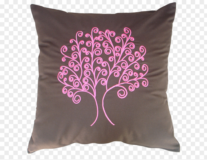 Arbol Throw Pillows Coffee Cushion Pink PNG