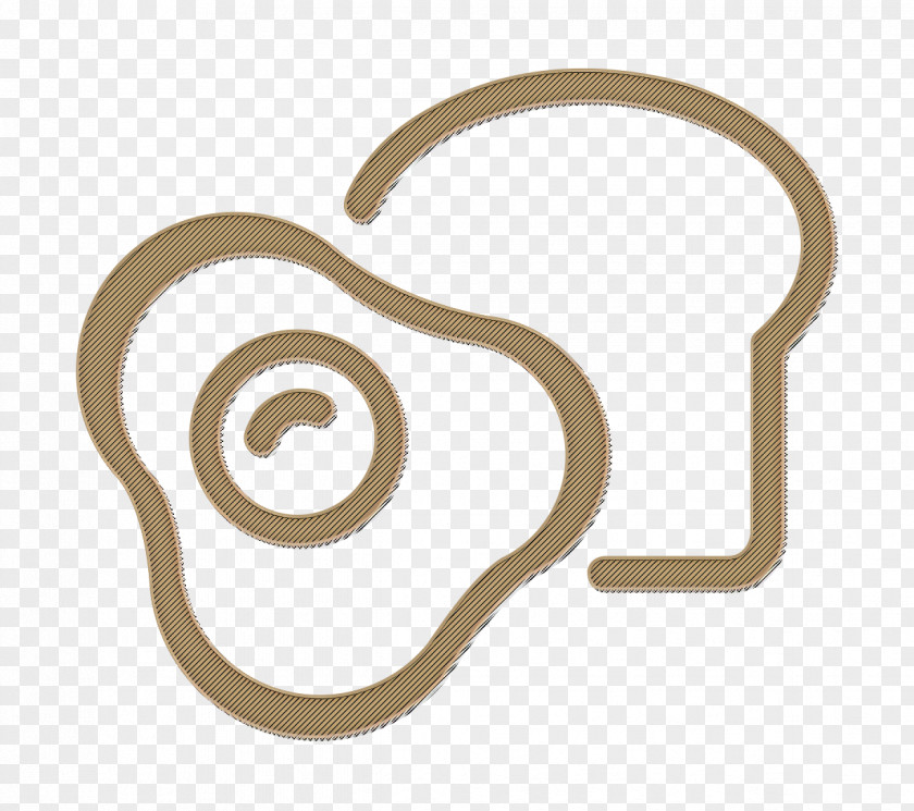 Beige Ear Food Icon Background PNG