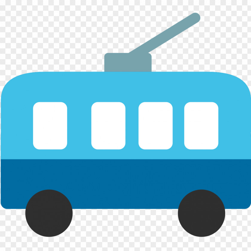 Bus Emoji Trolleybus Wiktionary Clip Art PNG