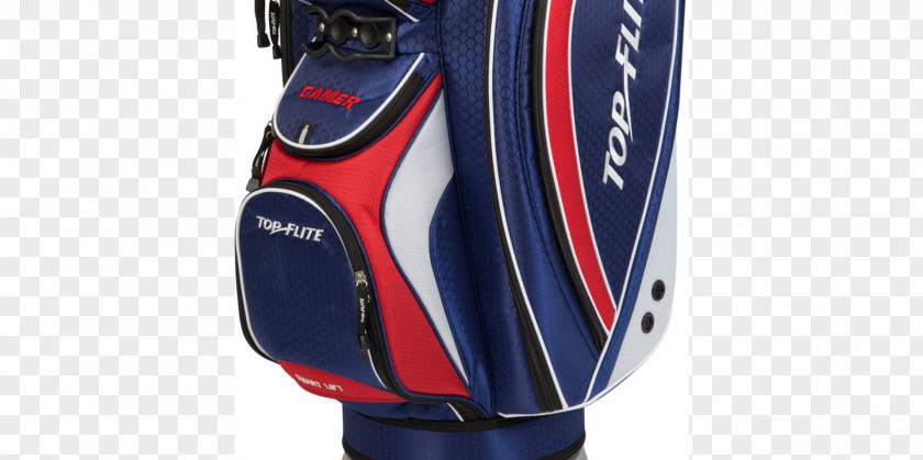 Golf Cobalt Blue Golfbag Red PNG