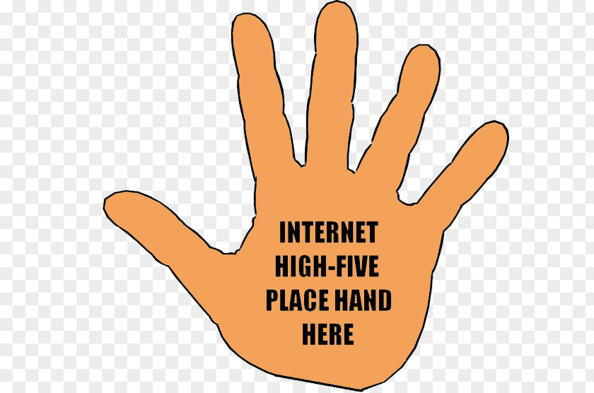 High 5 Cliparts Five Internet The Super Dog Email Clip Art PNG