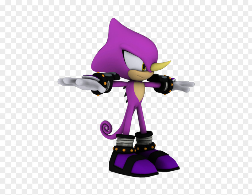 Model Sonic Generations Forces Espio The Chameleon Heroes Colors PNG