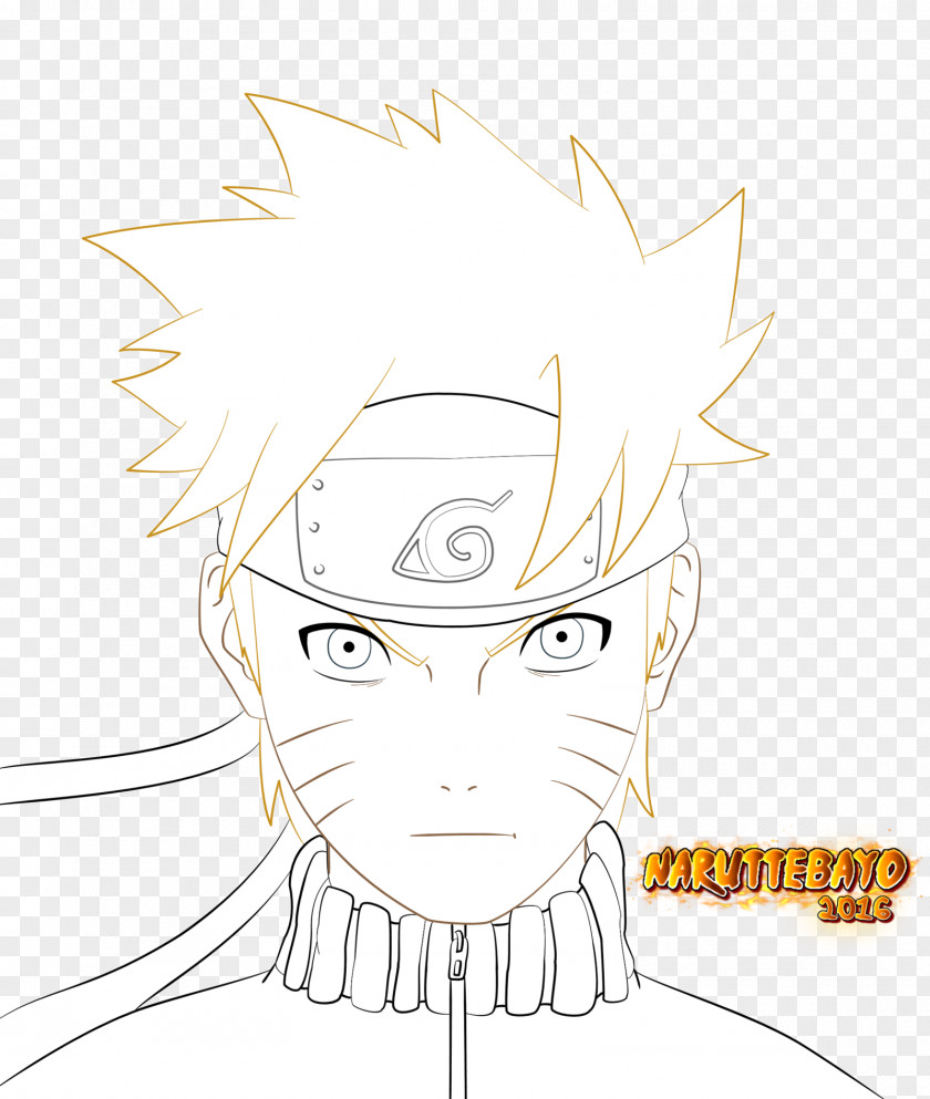 Naruto Line Art Black And White Drawing Photography PNG