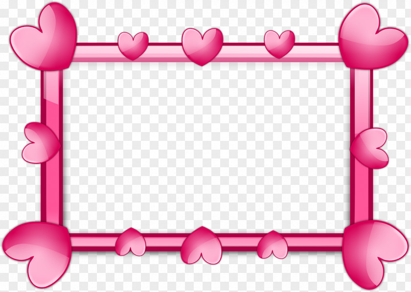 Border Borders And Frames Heart Picture Clip Art PNG