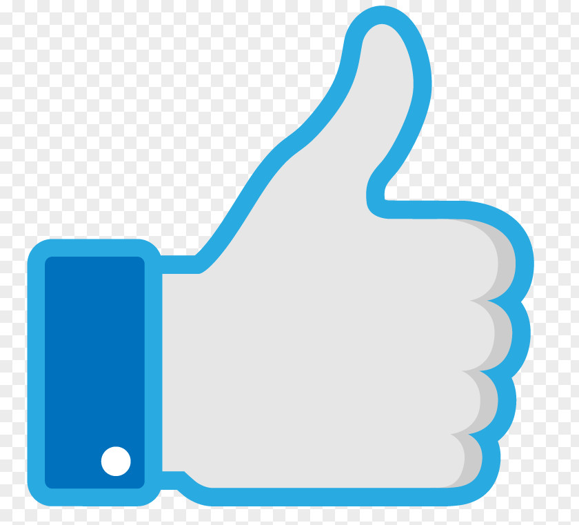 Facebook Like Button Thumb Signal Social Media PNG