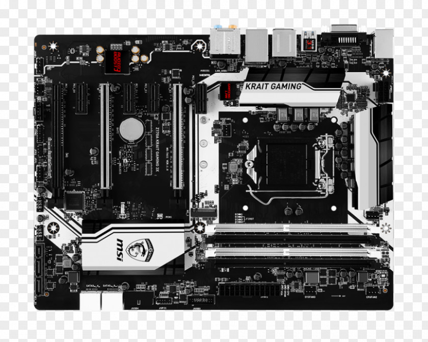 Power Socket LGA 1151 Motherboard MSI ATX DDR4 SDRAM PNG