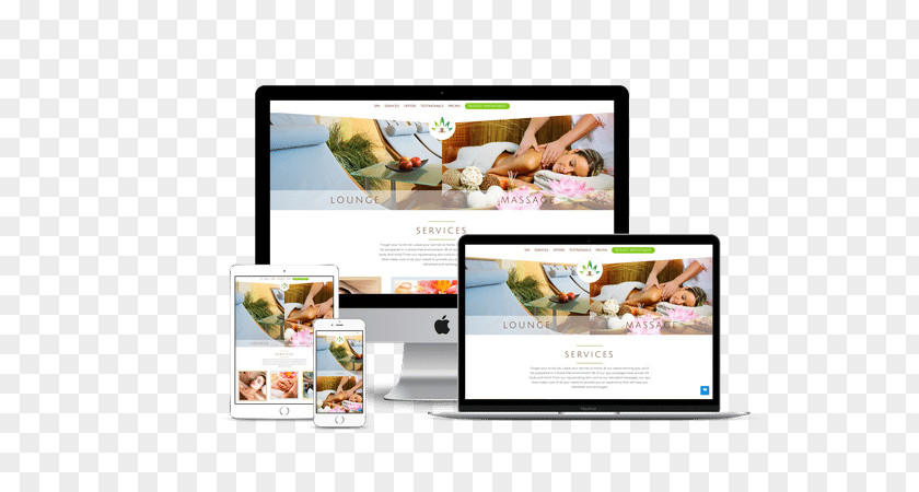 Spa Landing Page Detecon, Inc. Multimedia Referenzen Web Project Innovation PNG