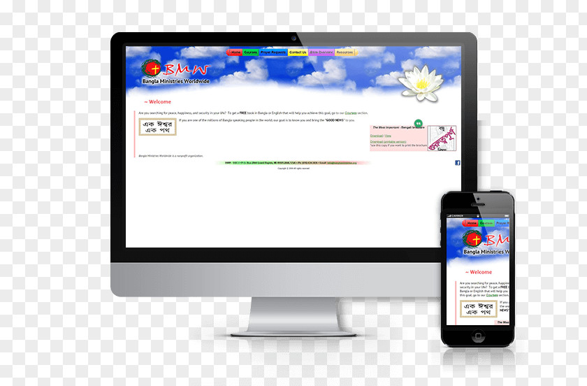 Web Design Responsive Page Digital Marketing PNG