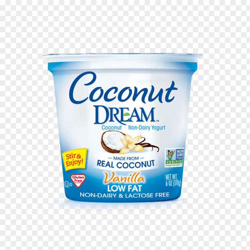 Vanilla Flower Crème Fraîche Milk Substitute Coconut Cream PNG