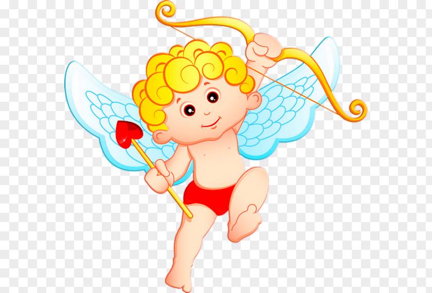 Love Cupid Valentine's Day Drawing Clip Art PNG