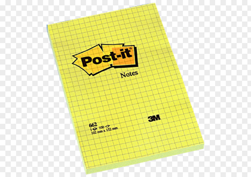 Post It Note Post-it Paper Yellow Notebook 3M PNG