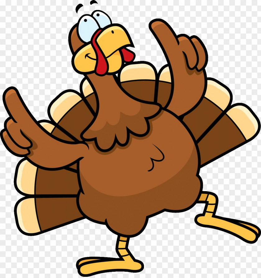 Happy Thanksgiving Turkey Meat Clip Art PNG