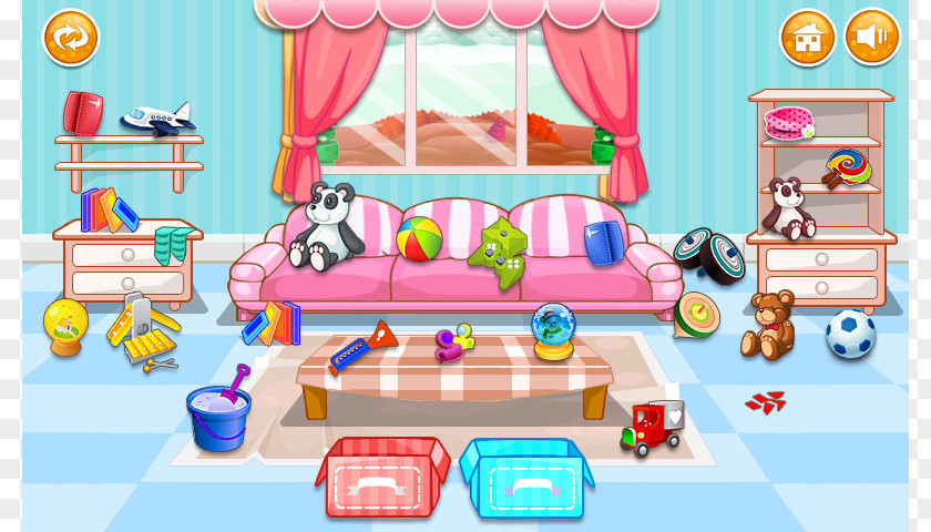 Neat Room Cliparts Bedroom Child Clip Art PNG