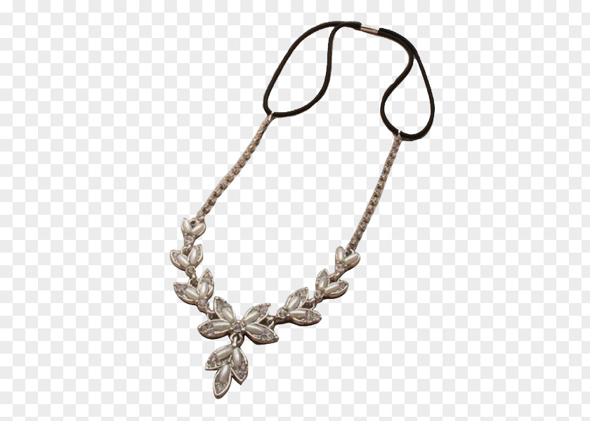 Necklace Body Jewellery Silver Chain PNG