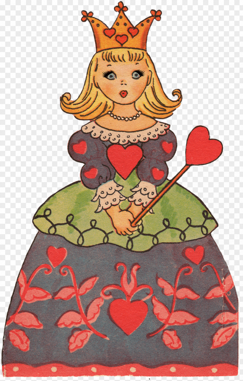 Queen Of Hearts Clip Art Image PNG