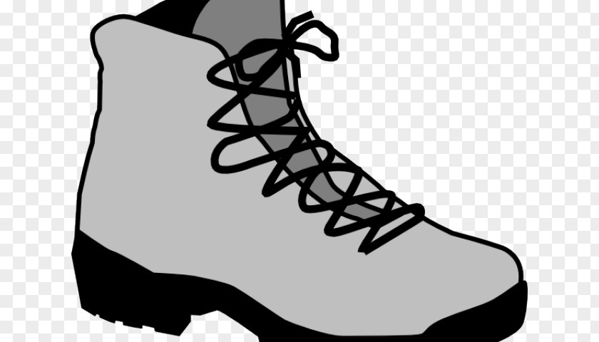 Shella Clip Art Hiking Boot Shoe Openclipart PNG