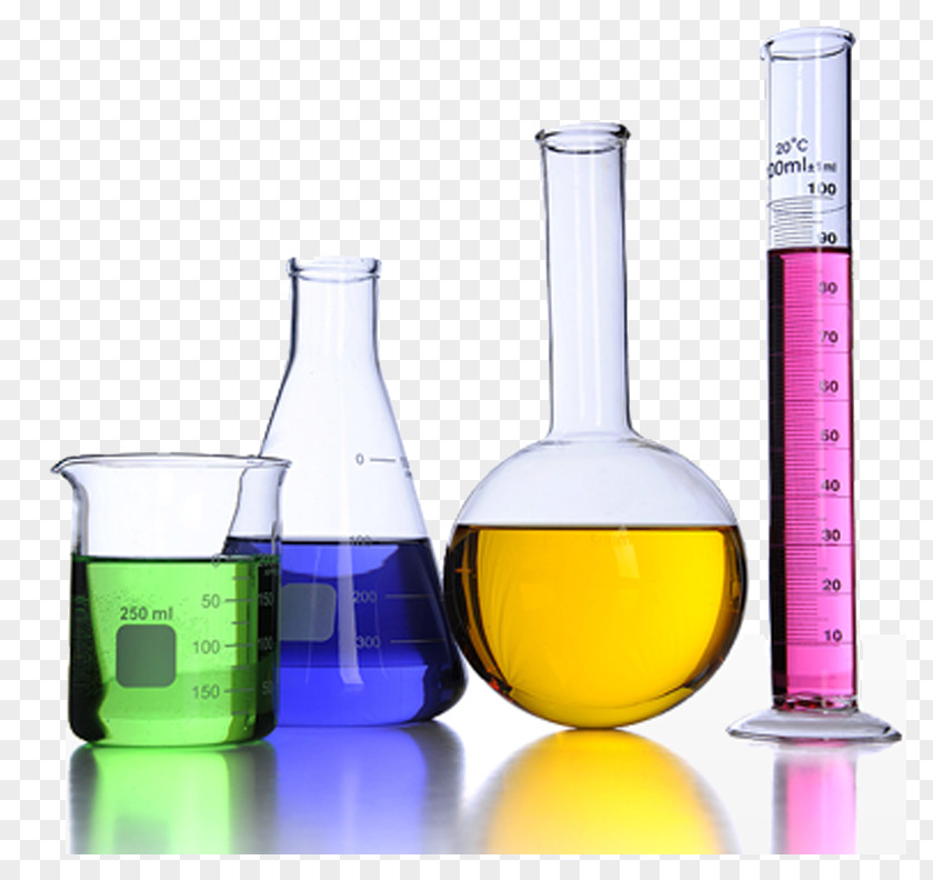 Science Laboratory Flasks Glassware Chemistry Beaker PNG