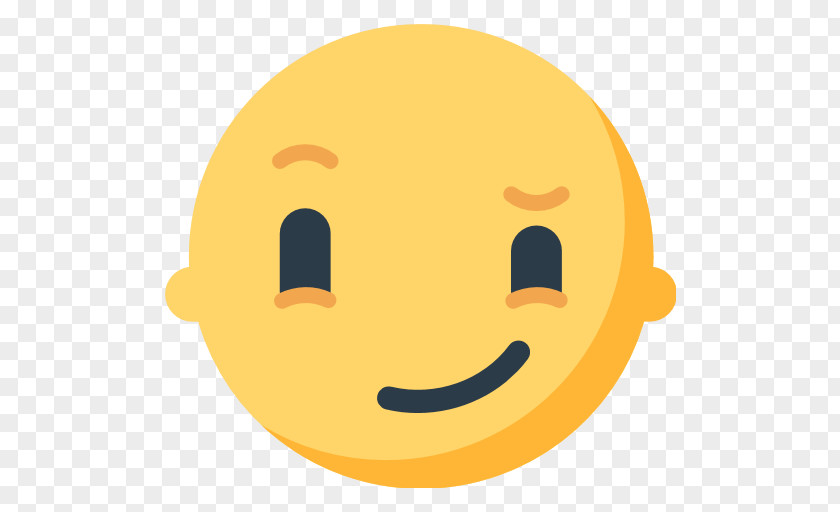 Smiley Smirk Emoji Emoticon PNG